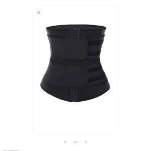 Hello Waist Black Waist Trainer Corset size M NWOT
